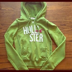Hollister Hoodie 💚🌴🌻💛